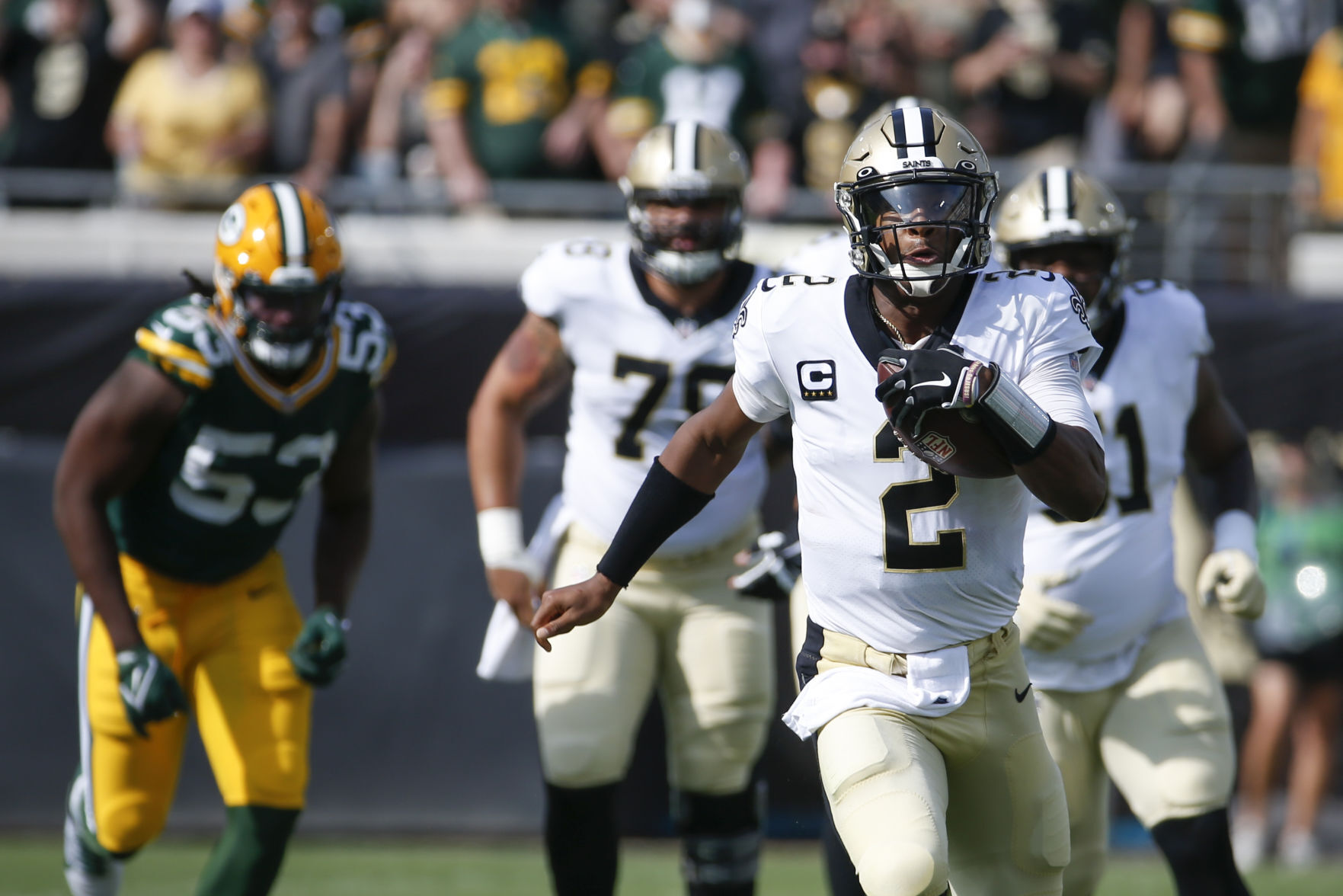 Packers Saints Football